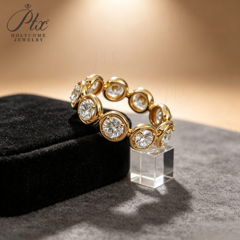 buy cheap oval cut diamond eternity ring